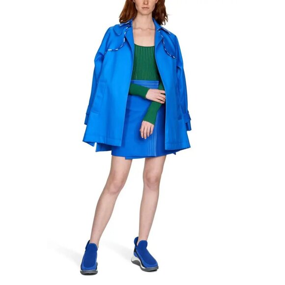 Sportmax MaxMara Scoop Neck Ribbed Knit Top Size L - Picture 3 of 14